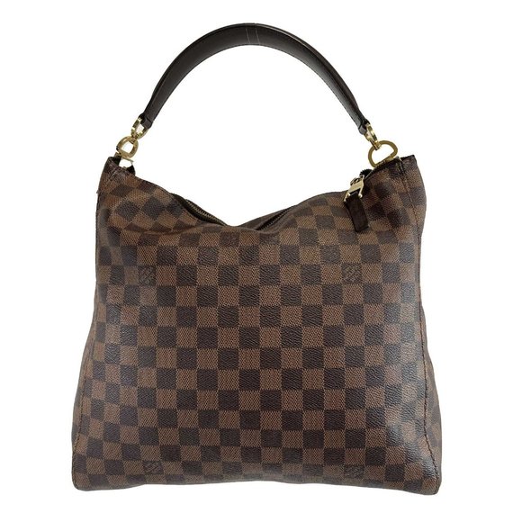 Louis Vuitton LV Portobello Damier Ebene PM Brown Shoulder Bag - Picture 1 of 16